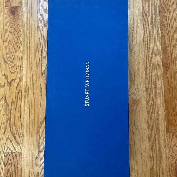 Black Napa Leather/Stretch Gabardine Over-the-Knee Boots  from STUART WEITZMAN - Picture 7 of 7